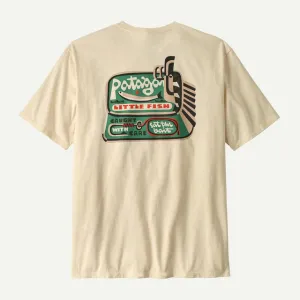 Mens Aquatic Action Organic T Shirt