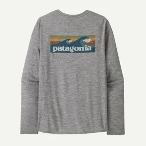 Mens L/s Cap Cool Daily Graphic Shirt - Waters