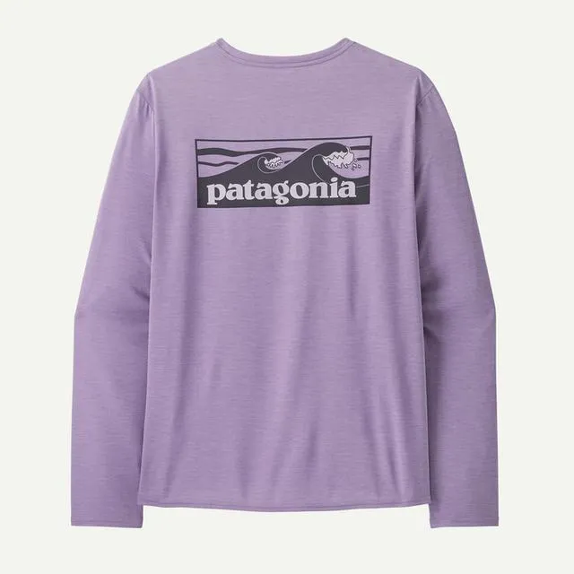 Mens L/s Cap Cool Daily Graphic Shirt - Waters