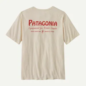 Mens Water People Organic Pocket T-shirt