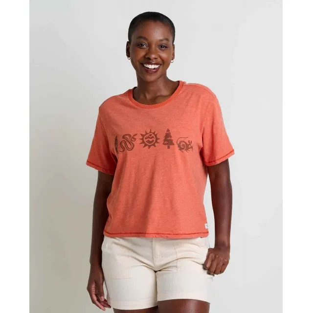 Womens Boundless Jersey Ss Crew